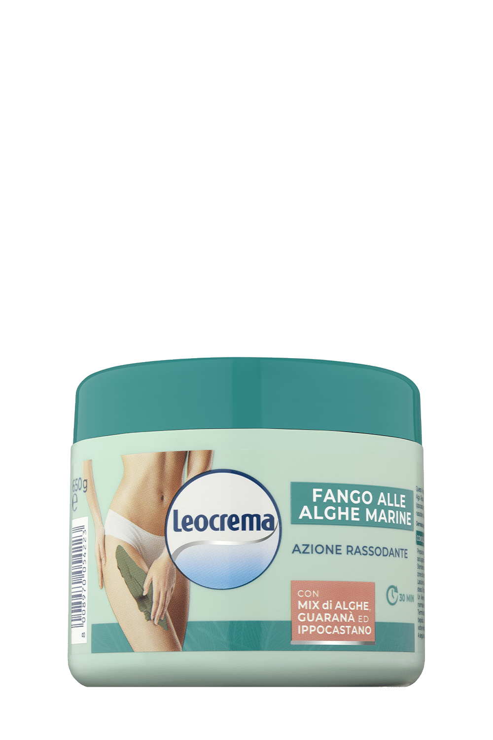 Leocrema FANGO ALLE ALGHE MARINE Azione rassodante con mix di alghe, Guaranà e Ippocastano