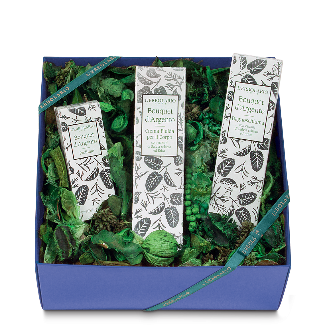 L'erbolario Confezione regalo Trio Profumo Bouquet d'Argento Qualità Garantita
