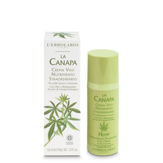 L'erbolario Crema Viso Nutrimento Straordinario La Canapa Saldi Di Fabbrica