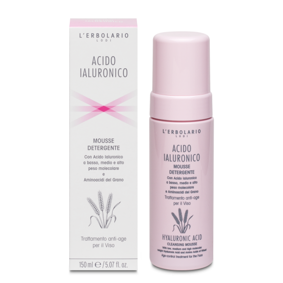 L'erbolario Mousse Detergente Acido Ialuronico Offerta natalizia