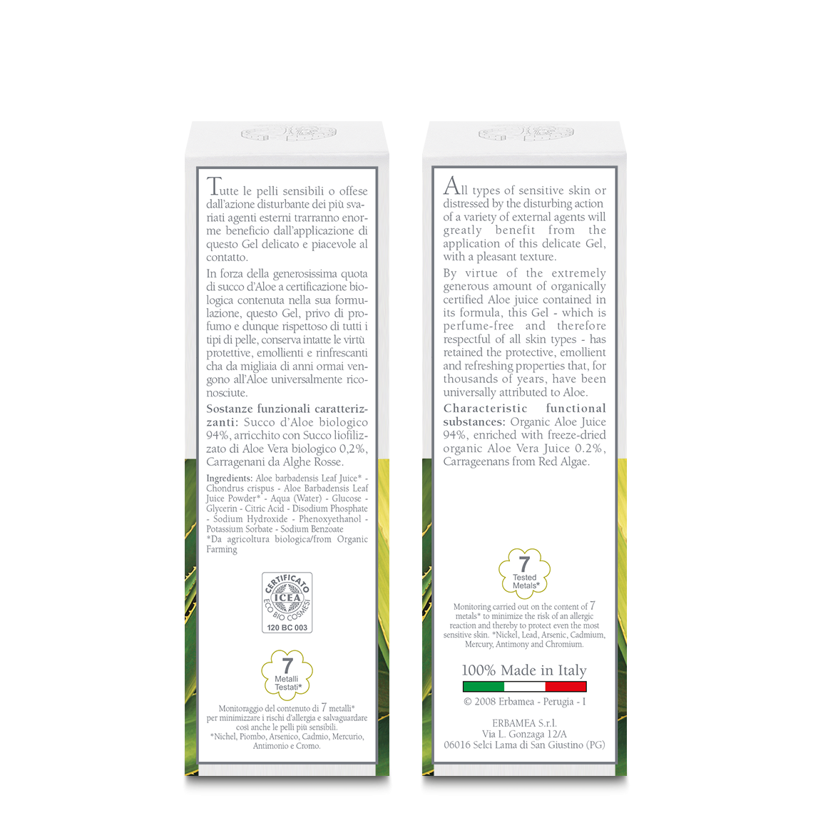 L'erbolario Gel all'Aloe 2025