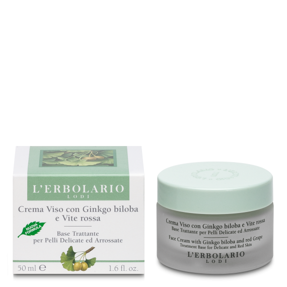 L'erbolario Crema Viso Anti Rossore per Pelli Delicate Qualità