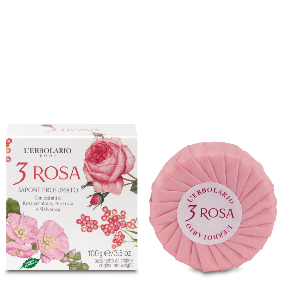 L'erbolario Sapone 3 Rosa Convenienza