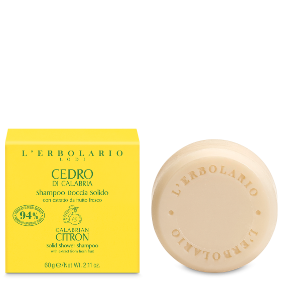 L'erbolario Shampoo Doccia Solido Cedro di Calabria Saldi Di Fabbrica