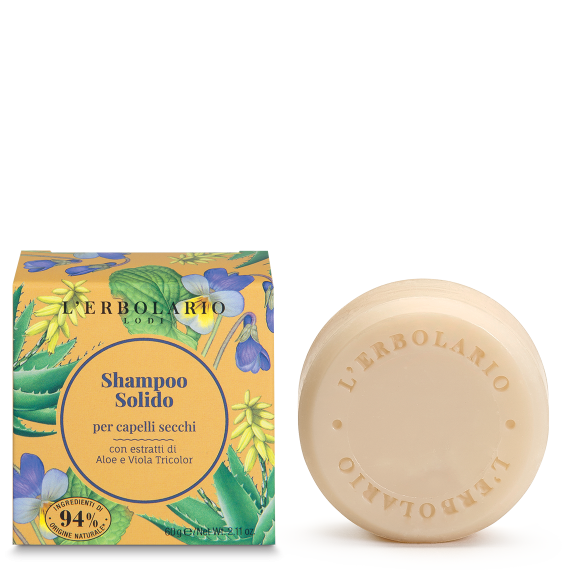 L'erbolario Shampoo Solido per capelli secchi Only for today