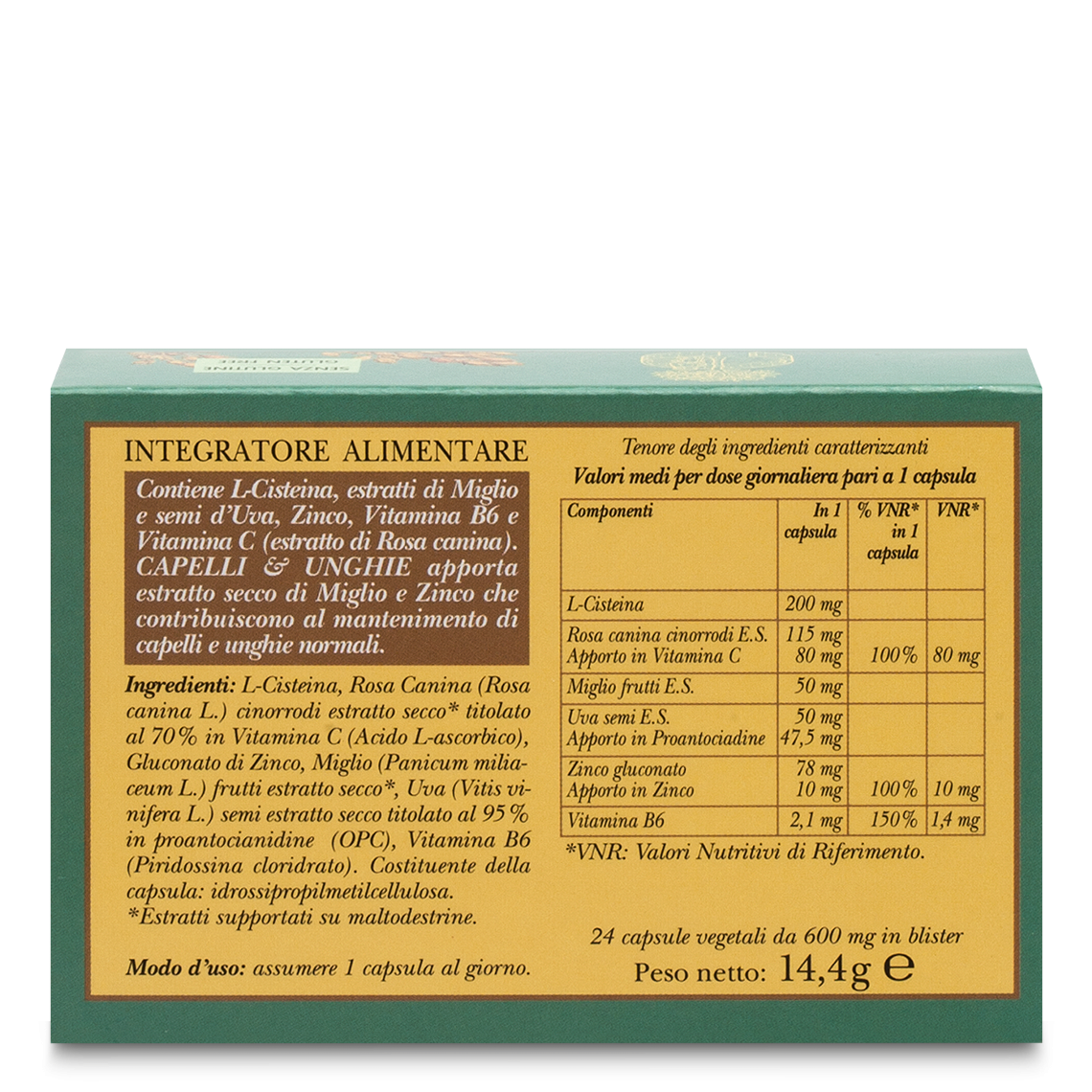 L'erbolario Integratore Capelli & Unghie Pezzi Unici