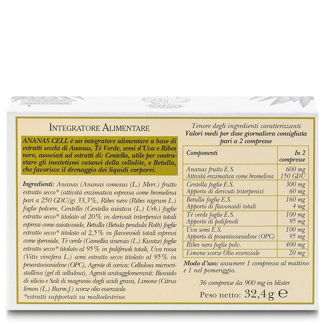 L'erbolario Integratore Ananas Cell Hotsell