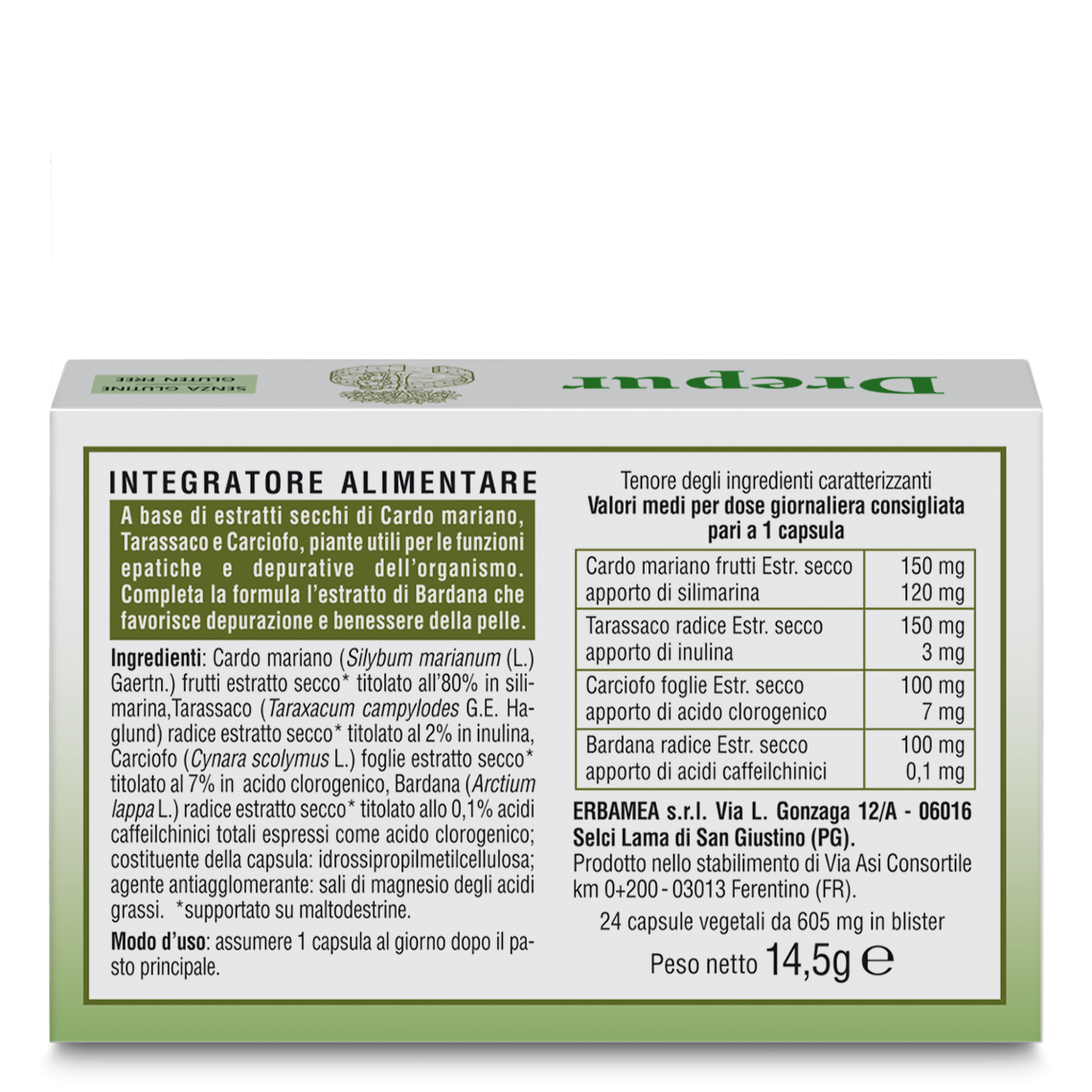 L'erbolario Integratore Drepur Sconto di tempo limitato