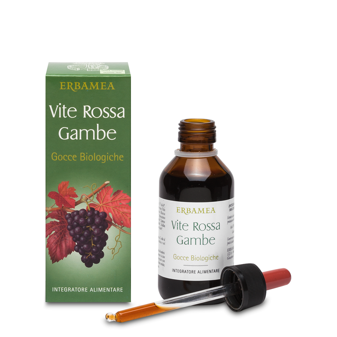 L'erbolario Gocce Biologiche Vite Rossa Gambe Sostegno trimestrale