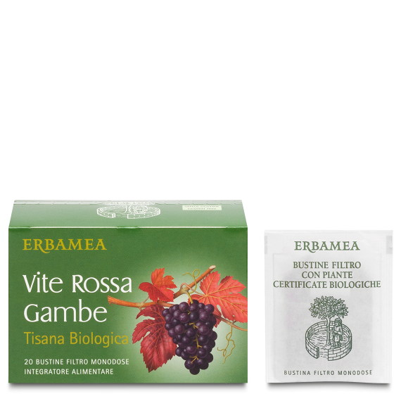 L'erbolario Tisana Biologica Vite Rossa Gambe Fino al 55% di sconto