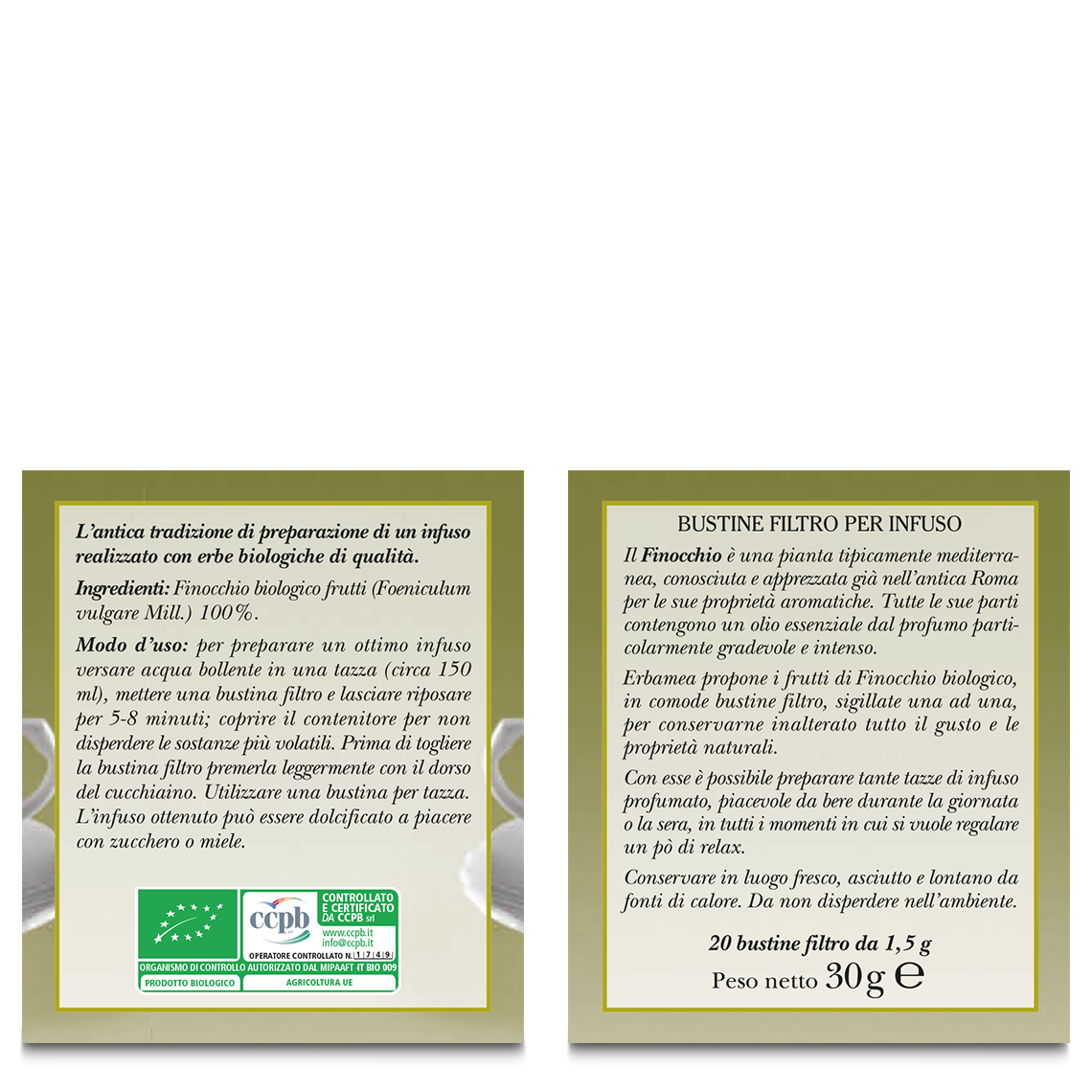 L'erbolario Infuso al Finocchio Solo un giorno rimasto