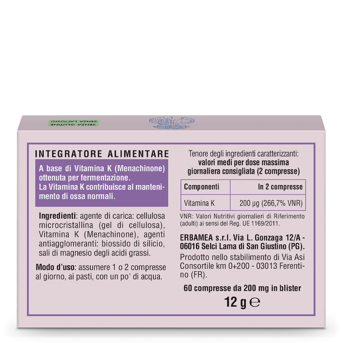 L'erbolario Integratore Vitamina K2 Offerte