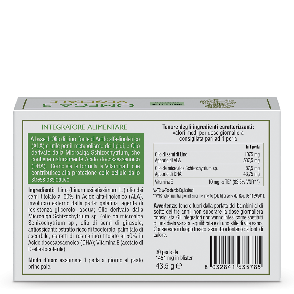 L'erbolario Integratore Omega 3 Vegetale Flash Sale