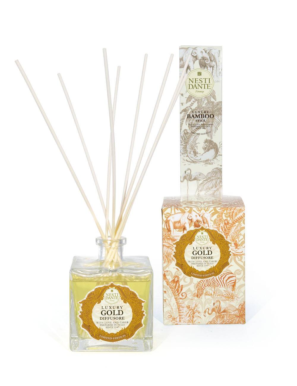 Nesti Dante Luxury Gold Diffuser