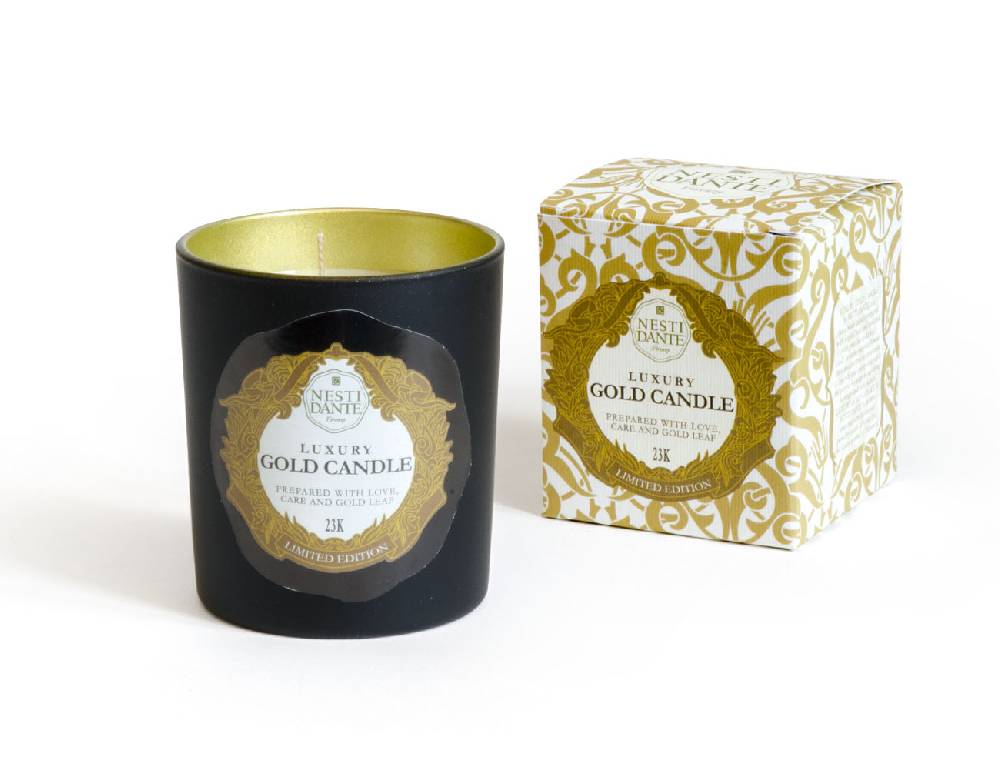 Nesti Dante Luxury Gold Candle