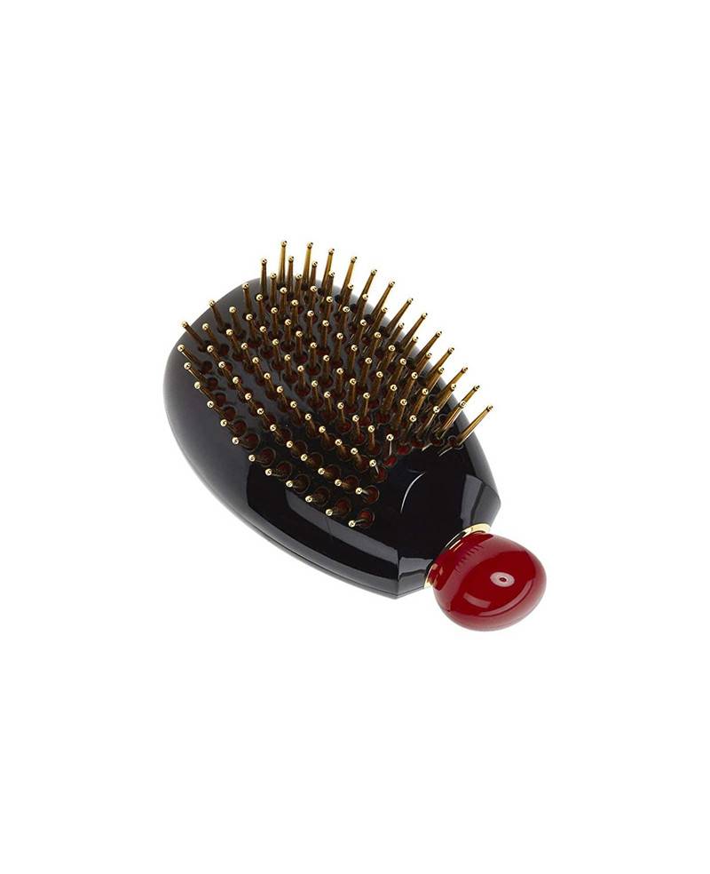 Janeke Spazzola gemma con impugnatura palmare Gem brush, colore nero - cod. 71SP500G NER