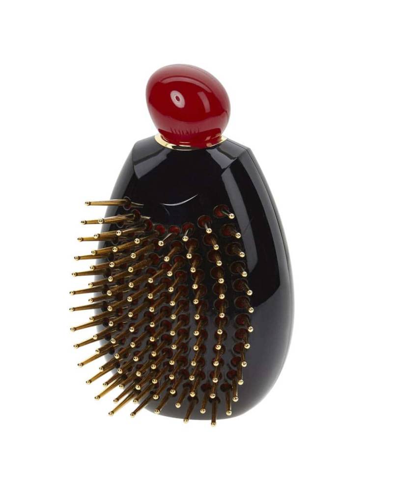 Janeke Spazzola gemma con impugnatura palmare Gem brush, colore nero - cod. 71SP500G NER Nuova