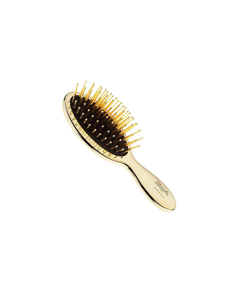 Janeke Spazzola baby dorata, pneumatica, con picchi dorati
- cod. AUSP24 G
