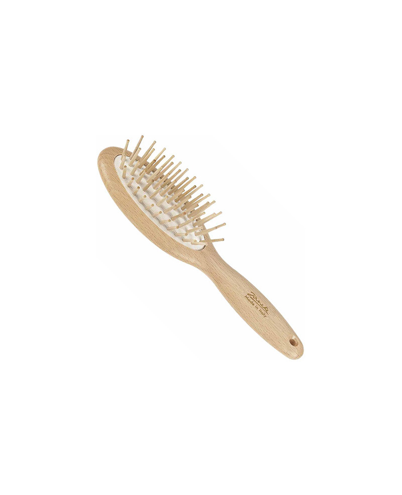 Janeke Spazzola ovale, piccola, in legno di faggio - cod. SP66N Shopping Online