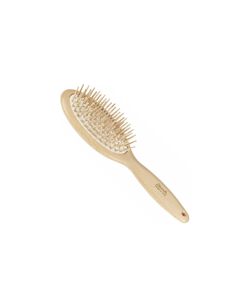 Janeke Spazzola grande, ovale in legno di faggio - cod. SP65N Prezzo Ridotto