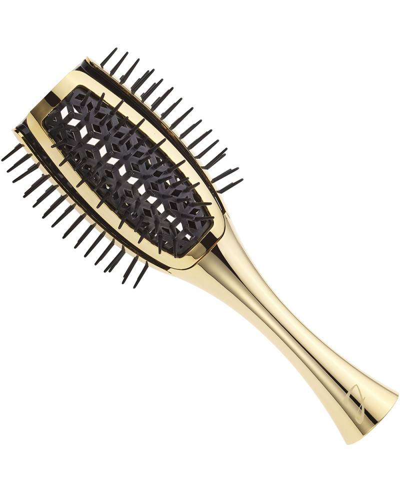 Janeke Spazzola Tulip ventilata, più volume nei capelli, oro nero – cod. AUSP503 NER