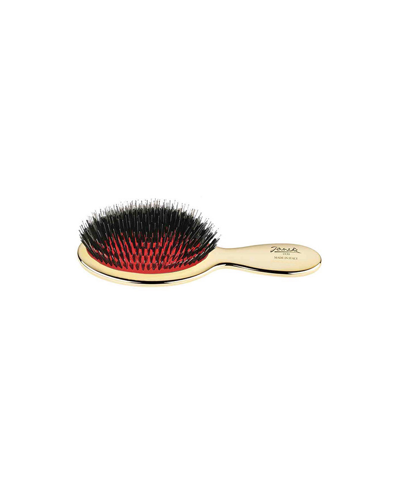 Janeke Spazzola baby, dorata, con setole e rinforzo nylon - cod. AUSP24M Novità