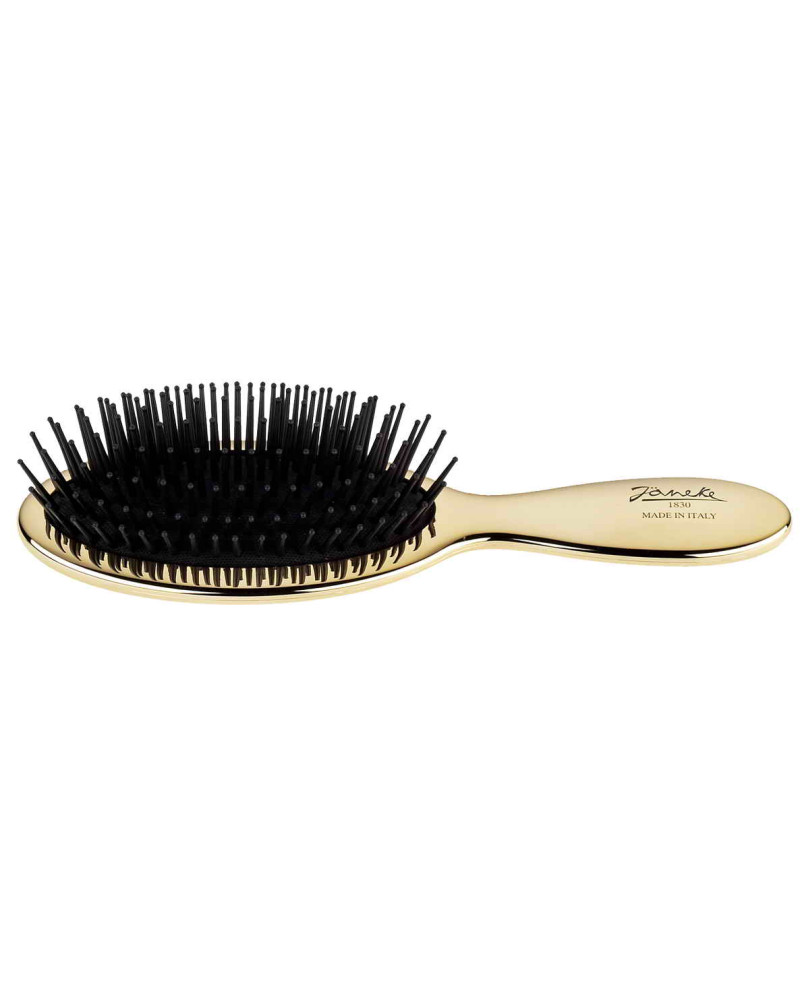 Janeke Spazzola piccola dorata pneumatica con picchi dorati - cod. AUSP21 Hotsell