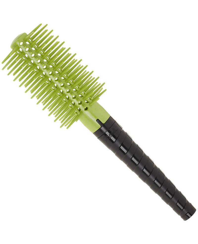 Janeke Spazzola Cactus ventilata volume estremo, colore nero e verde – cod. 71SP505 VER
