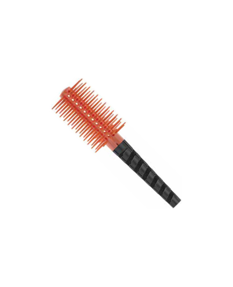 Janeke Spazzola Cactus ventilata volume estremo, colore nero e arancio – cod. 71SP505 ARA