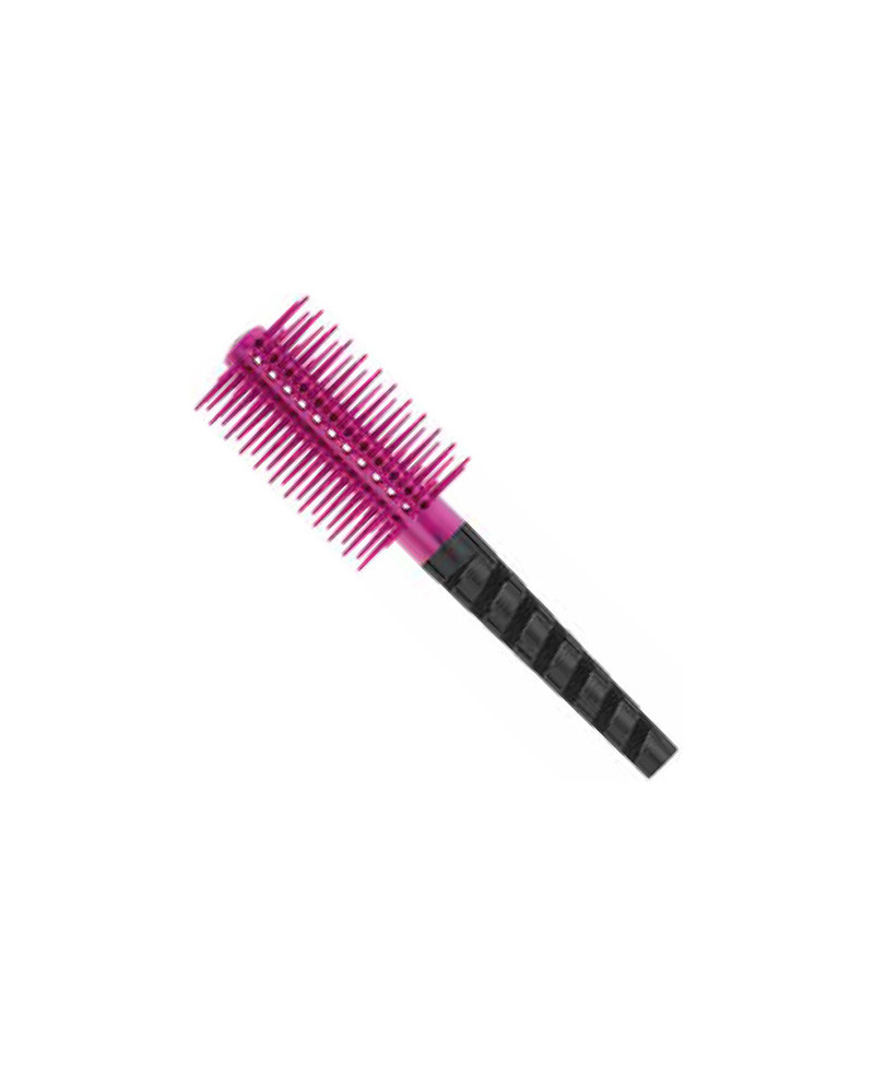 Janeke Spazzola Cactus ventilata volume estremo, colore nero e fucsia – cod. 71SP505 FUX