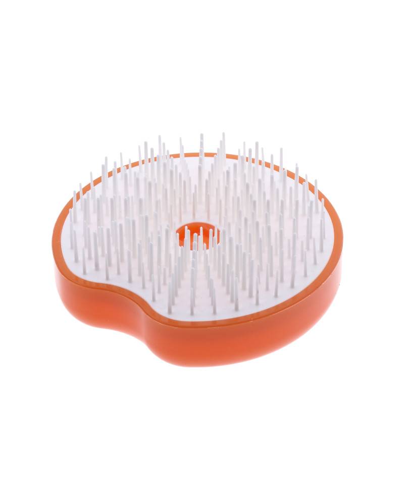 Janeke Spazzola compatta ed ergonomica con impugnatura palmare ø 84 mm, 8,5x8,5x3,5 cm arancio - Cod. 82SP228B ARA