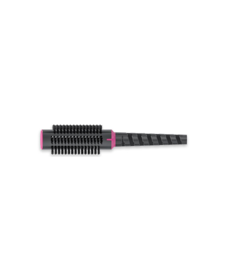 Janeke Spazzola termica tonda Spiral, colorazione nera e fucsia, diametro 52 - cod. SP513C-ALM Hotsell