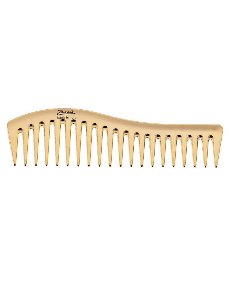 Janeke Pettine dorato per styling e spandi gel ondulato - cod. AU805 Negozio