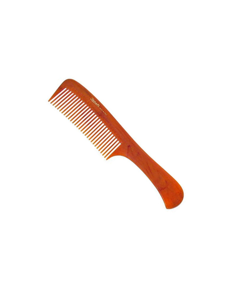 Janeke Pettine con manico tiratinture 22x4,5 cm imitazione tartaruga - Cod. 78825 Nuova
