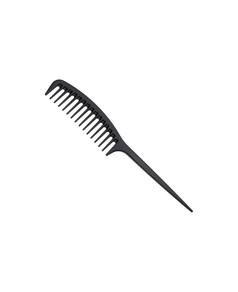 Janeke Pettine Fashion Comb per styling e spandi gel colore nero - 57826 NER