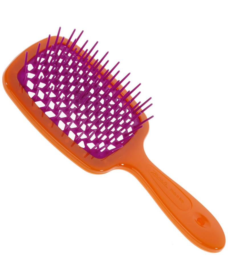 Janeke Spazzola Superbrush colore Arancio e Fuxia – 86SP226 ARA Saldi Di Fabbrica