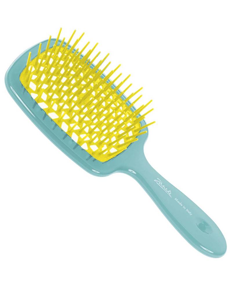 Janeke Spazzola Superbrush colore Turchese e Giallo – 86SP226 TSE I Più Venduti