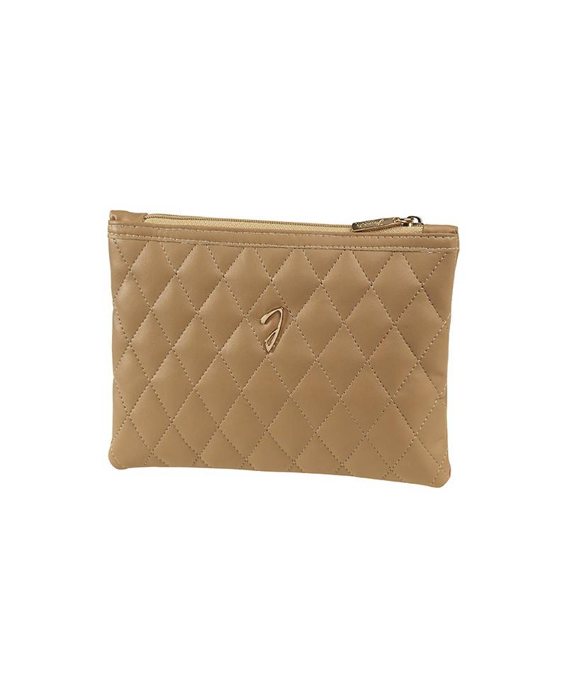 Janeke Astuccio medio trapuntato cuoio - Cod. A6131VT CUO Prezzo Ridotto