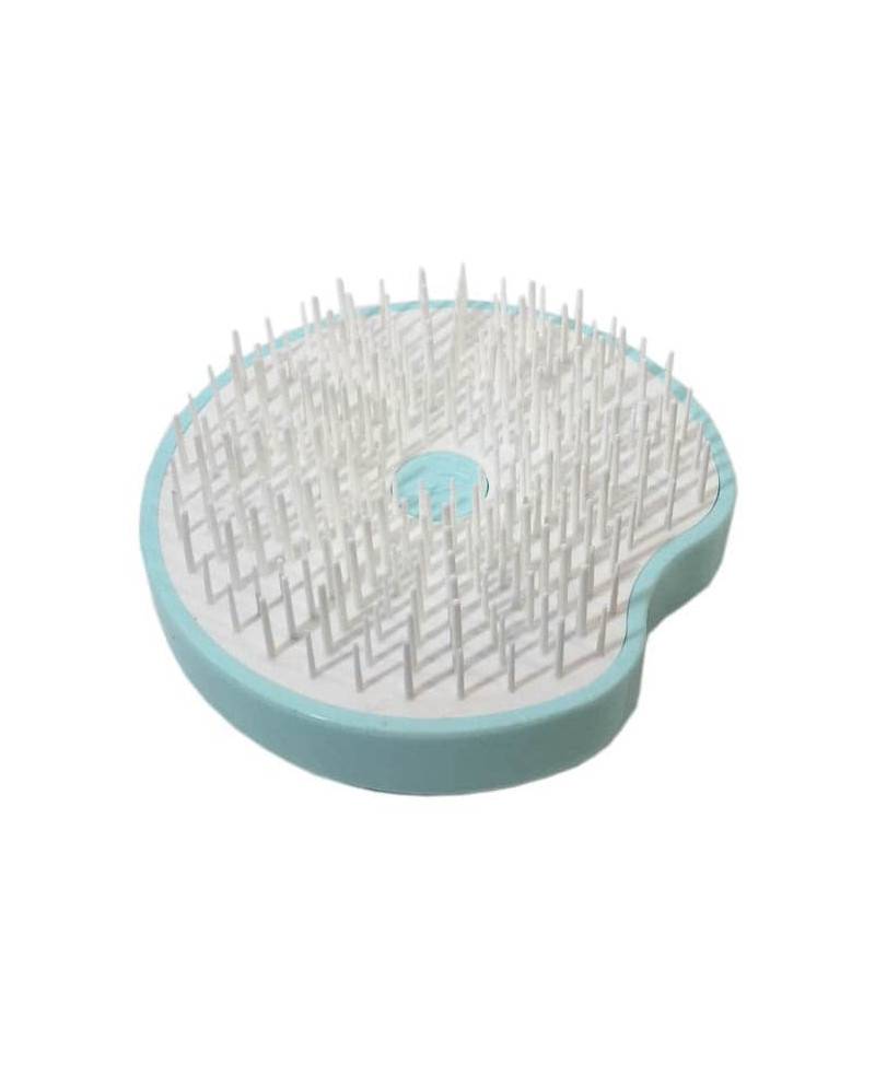 Janeke Spazzola Pomme Brush, compatta ed ergonomica con impugnatura palmare e specchio, diametro 84, colore turchese - cod. 93SP228 TSE Acquista Ora