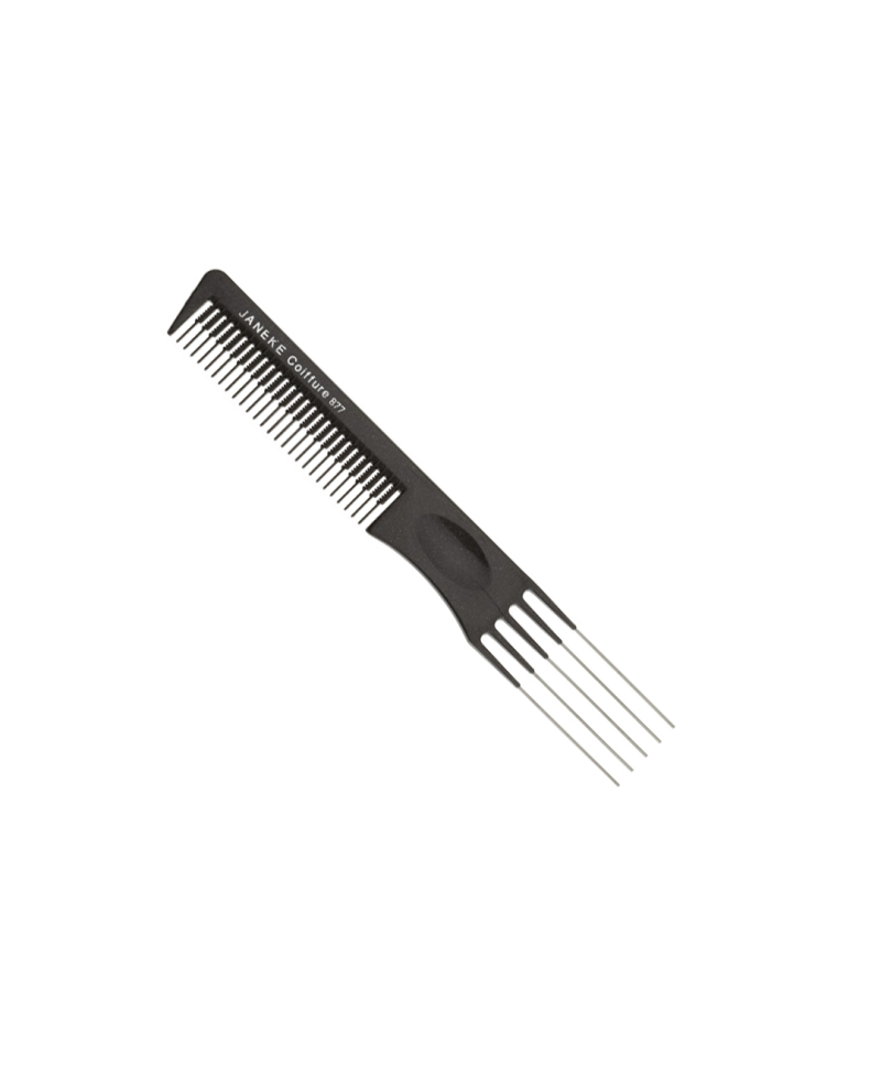 Janeke Comb with metal pick 19,5 cm - cod. 57877 Prezzo Ridotto