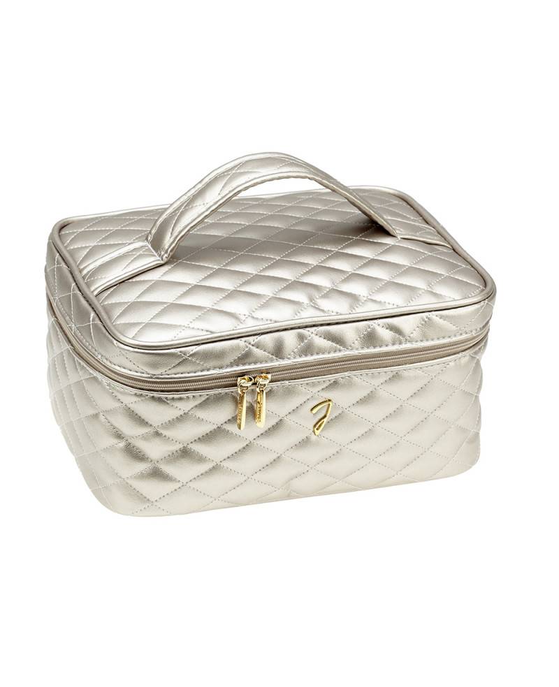 Janeke Beauty da viaggio trapuntato medio, bronzo - cod. A6152VT BRO Bestseller