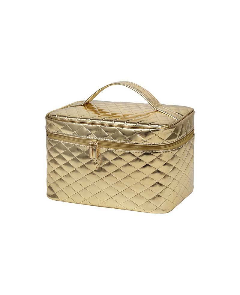 Janeke Beauty da viaggio grande trapuntato oro - cod. A1951VT Discount Store per i nuovi prodotti