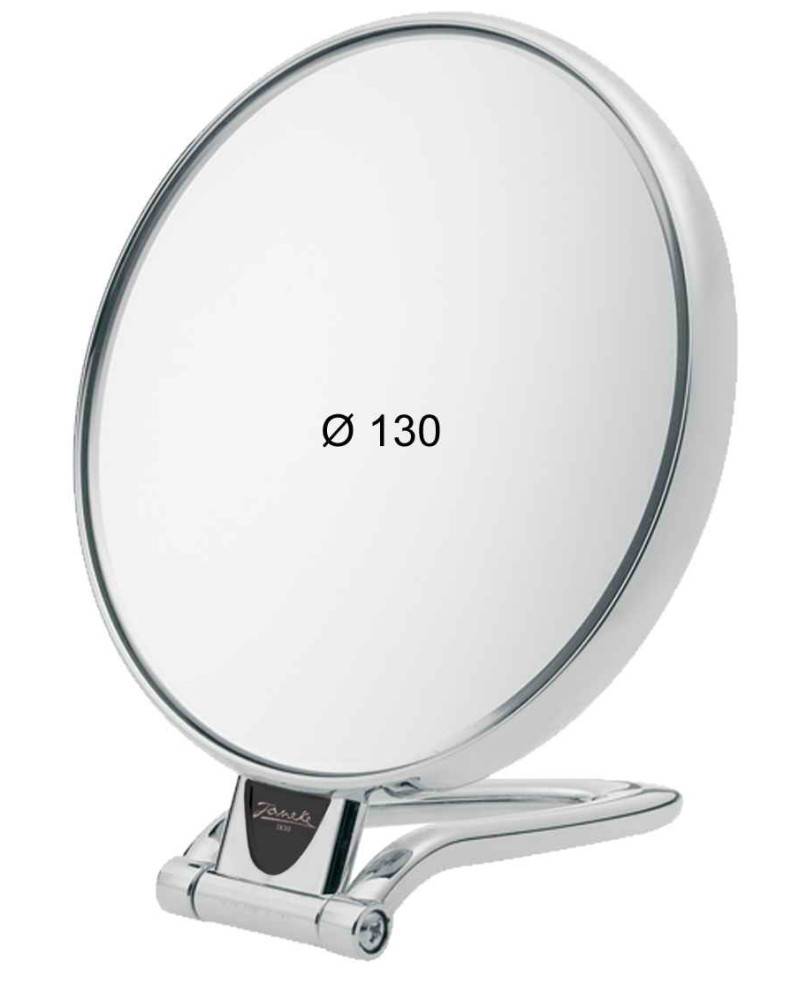 Janeke Specchio da tavolo argento, con ingrandimento x3, diametro 13 cm - cod. CR446.3 Esporta salva