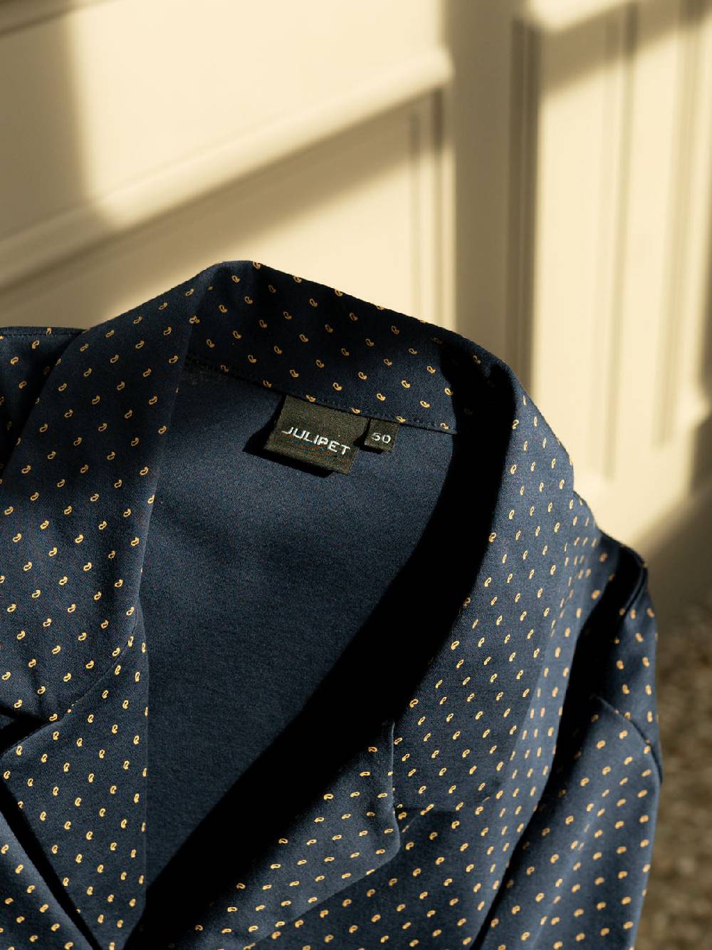 Julipet Pigiama cardigan in morbido interlock di puro cotone Outlet