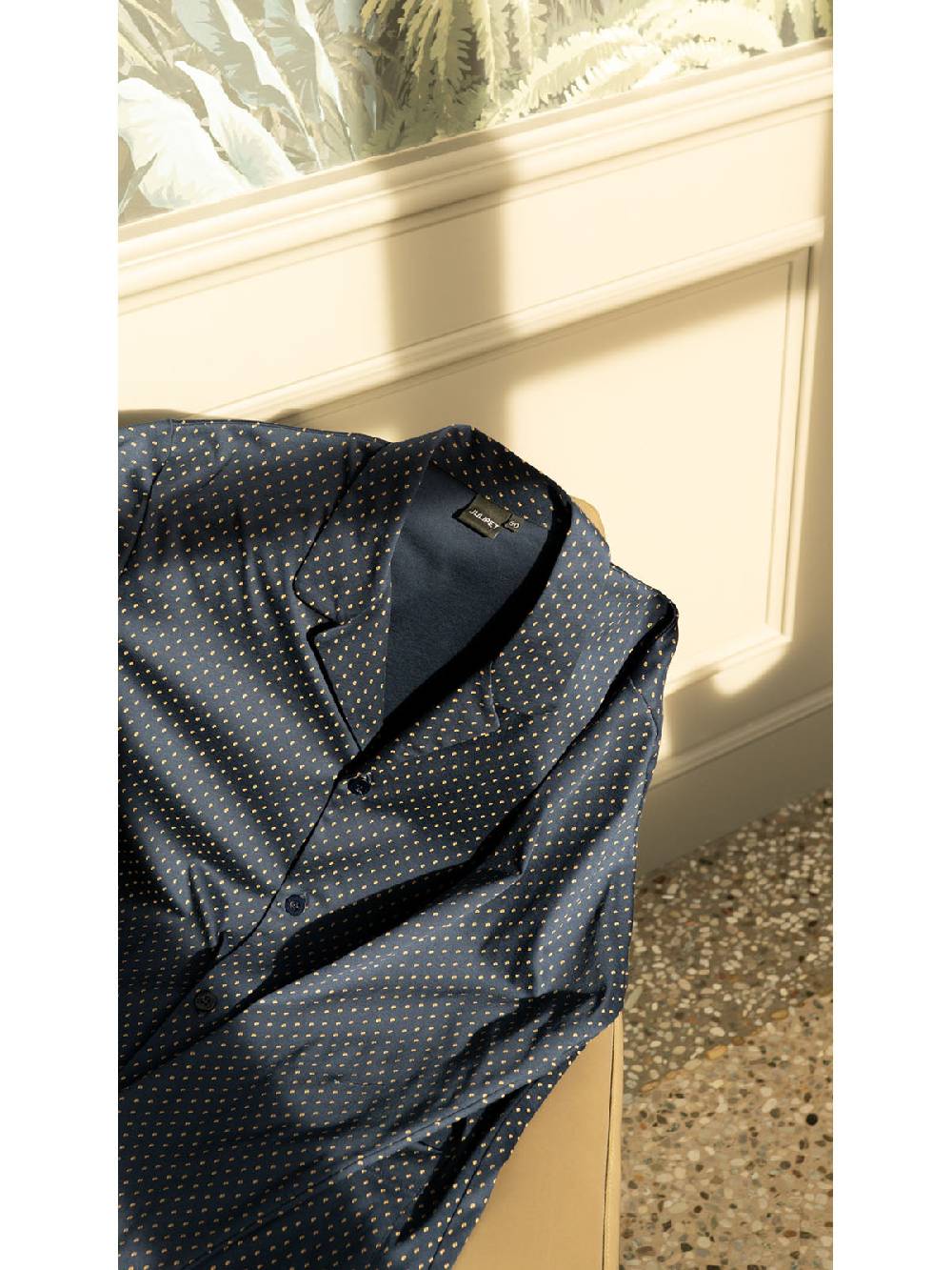 Julipet Pigiama cardigan in morbido interlock di puro cotone Outlet