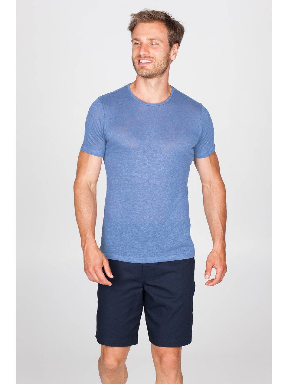 Julipet T-shirt in ricercato e fresco puro lino Offerte