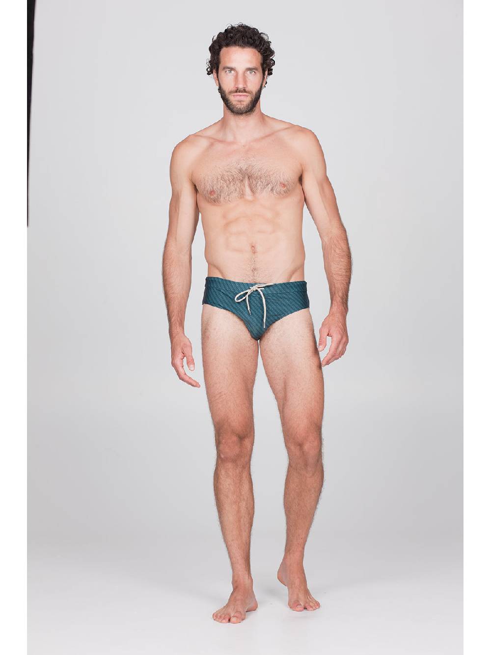 Julipet Slip mare slim in micro-fantasia In Saldo