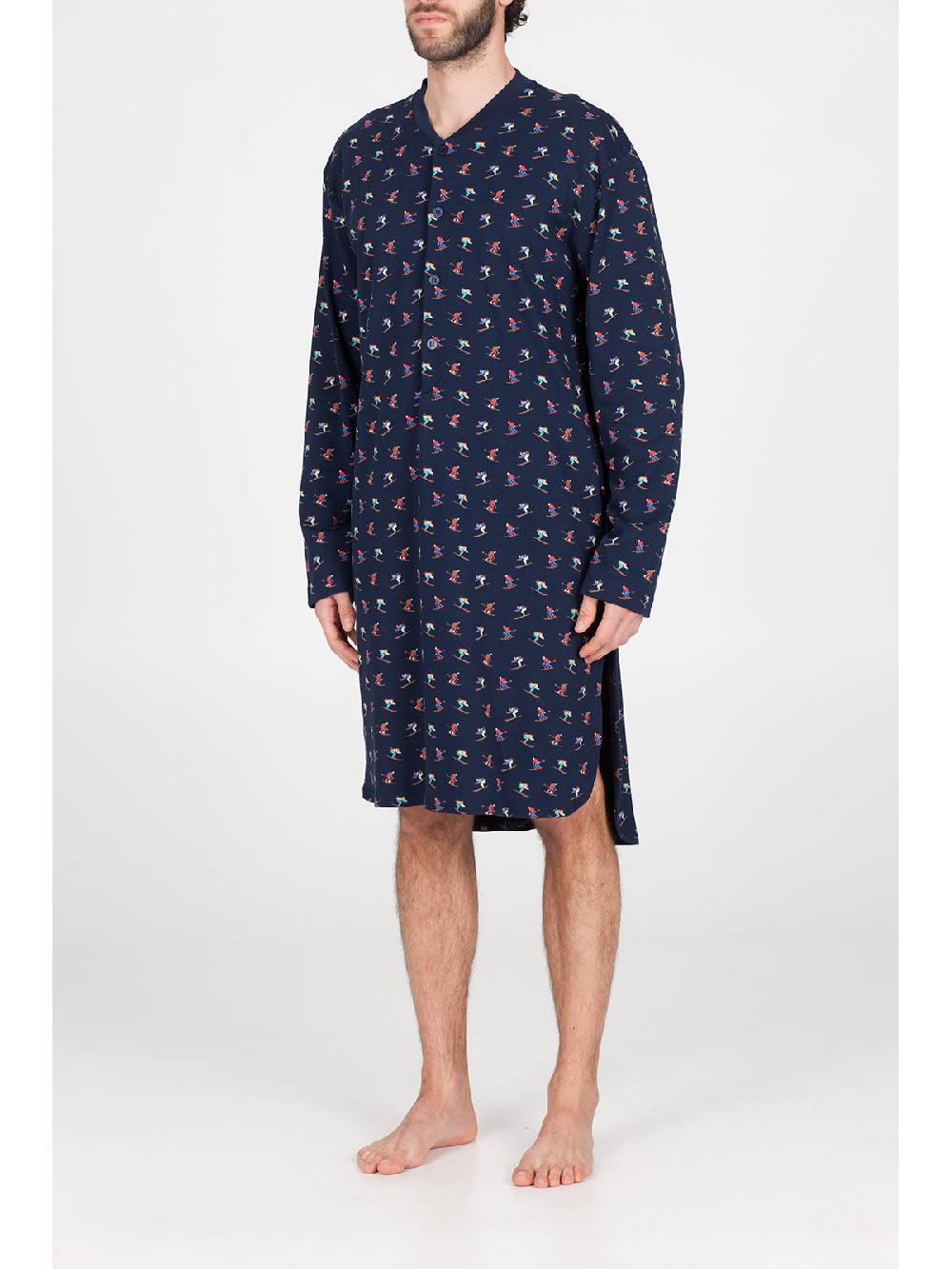 Julipet Camicia da notte in morbido interlock di puro cotone Promozione Limitata