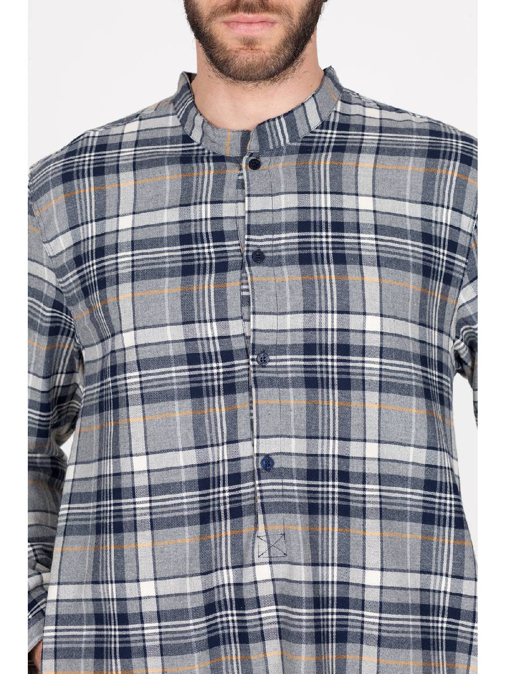 Julipet Camicia da notte in calda flanella di puro cotone Affare Del Giorno