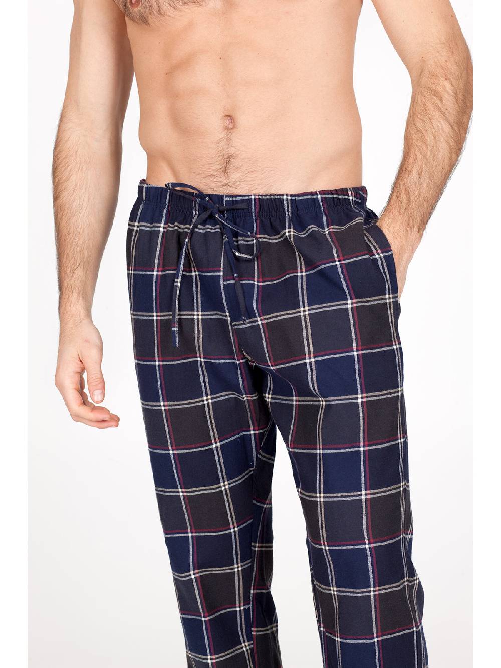 Julipet Pantalone in calda flanella di puro cotone Prezzo Ridotto